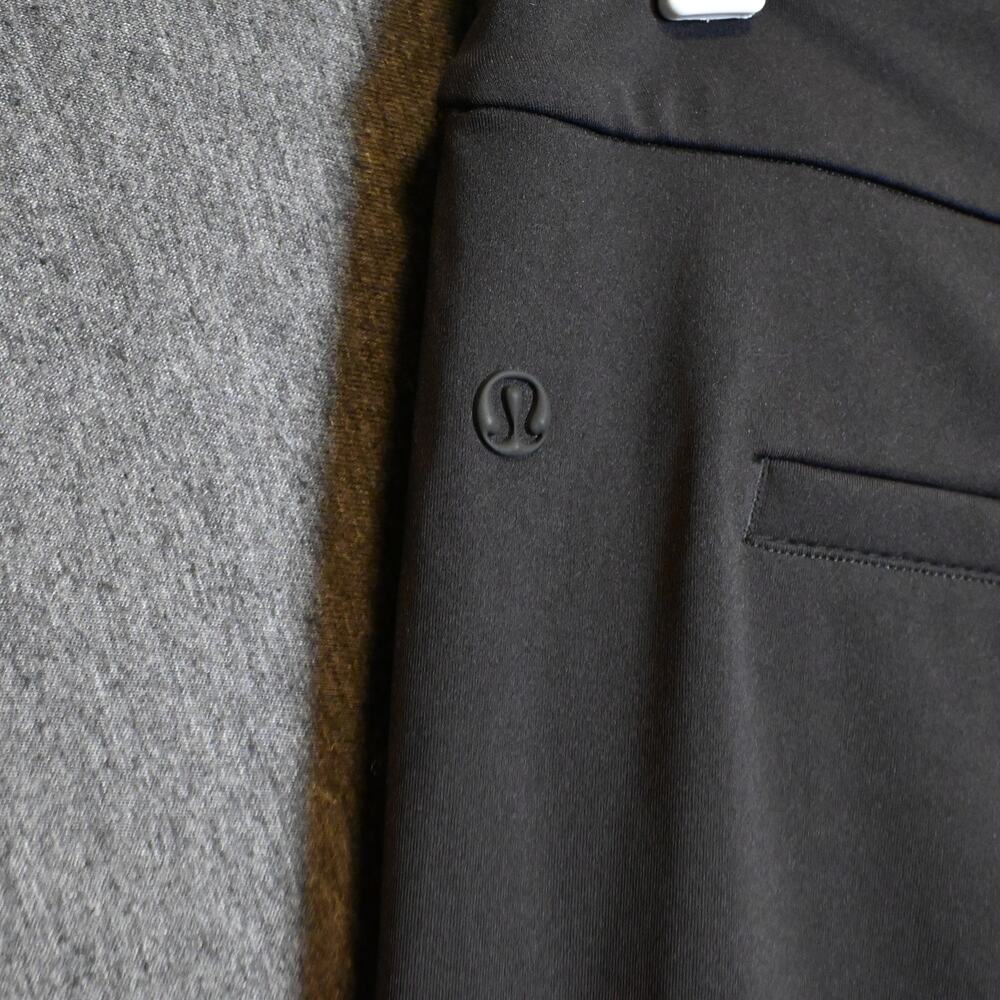 Lululemon Women's L Relaxed Black Lounge Pants Drawstring - Picture 7 of 10